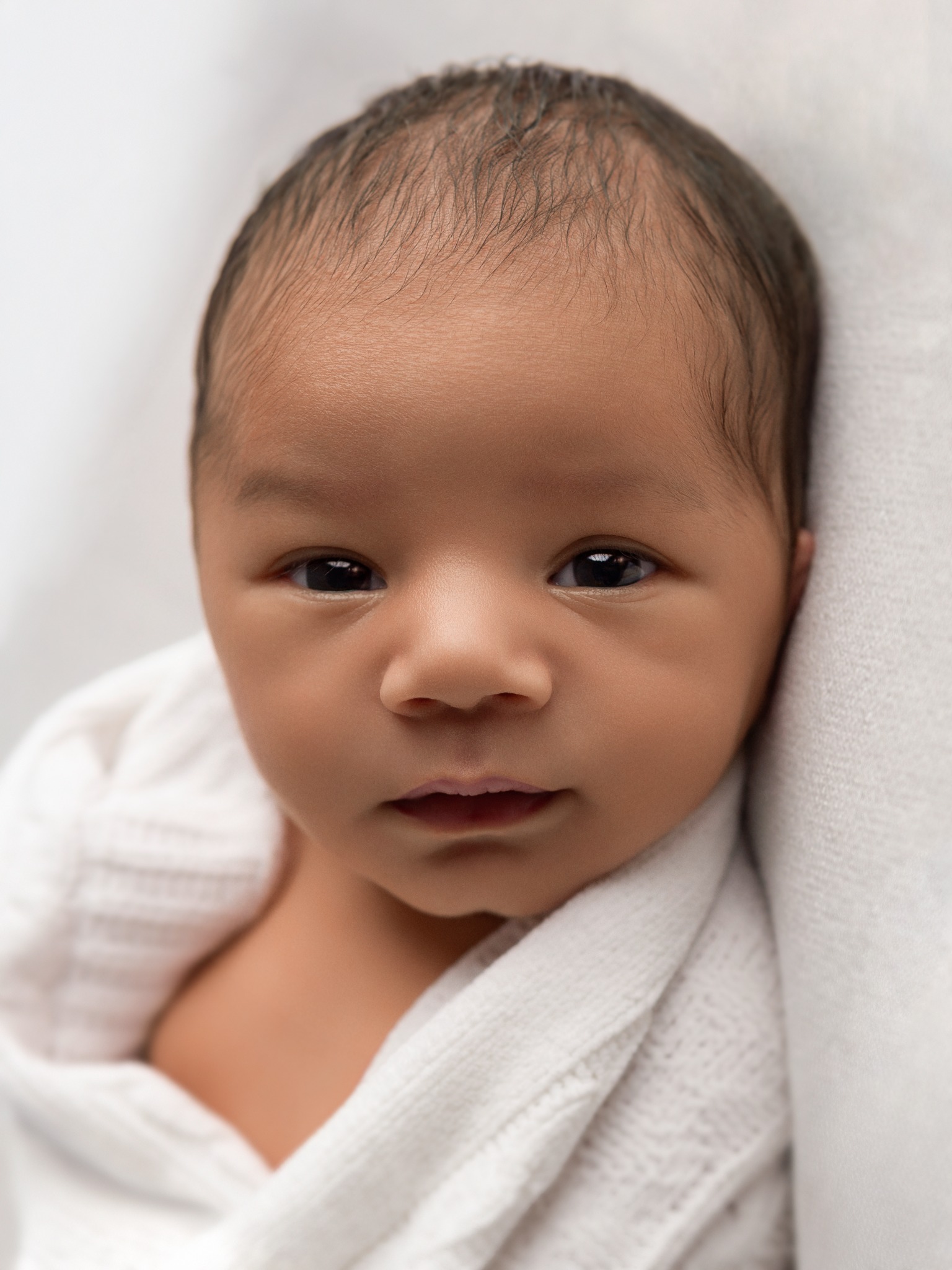 Newborn baby portrait